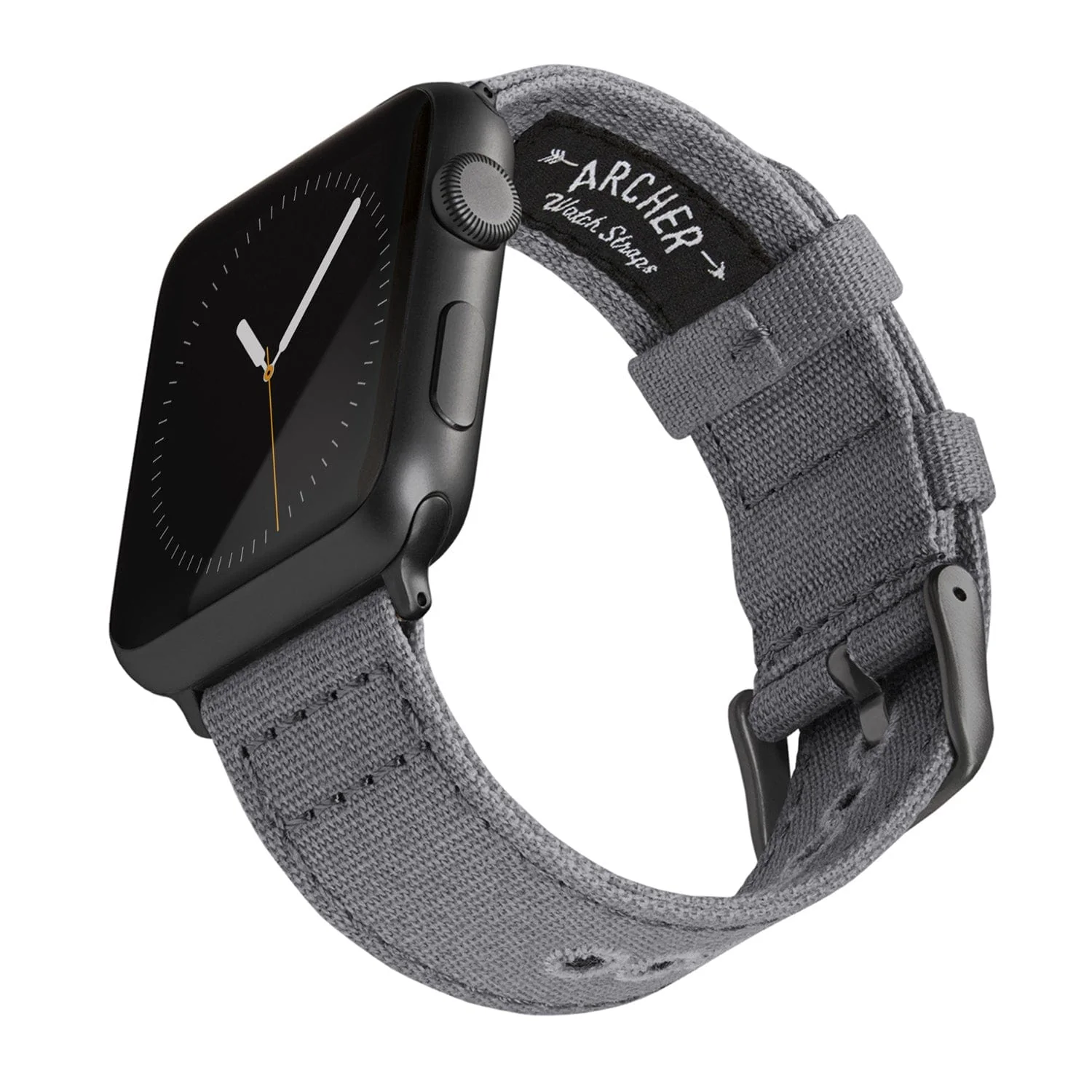 Apple Watch Canvas Watch Band - Slate Gray/Space Gray