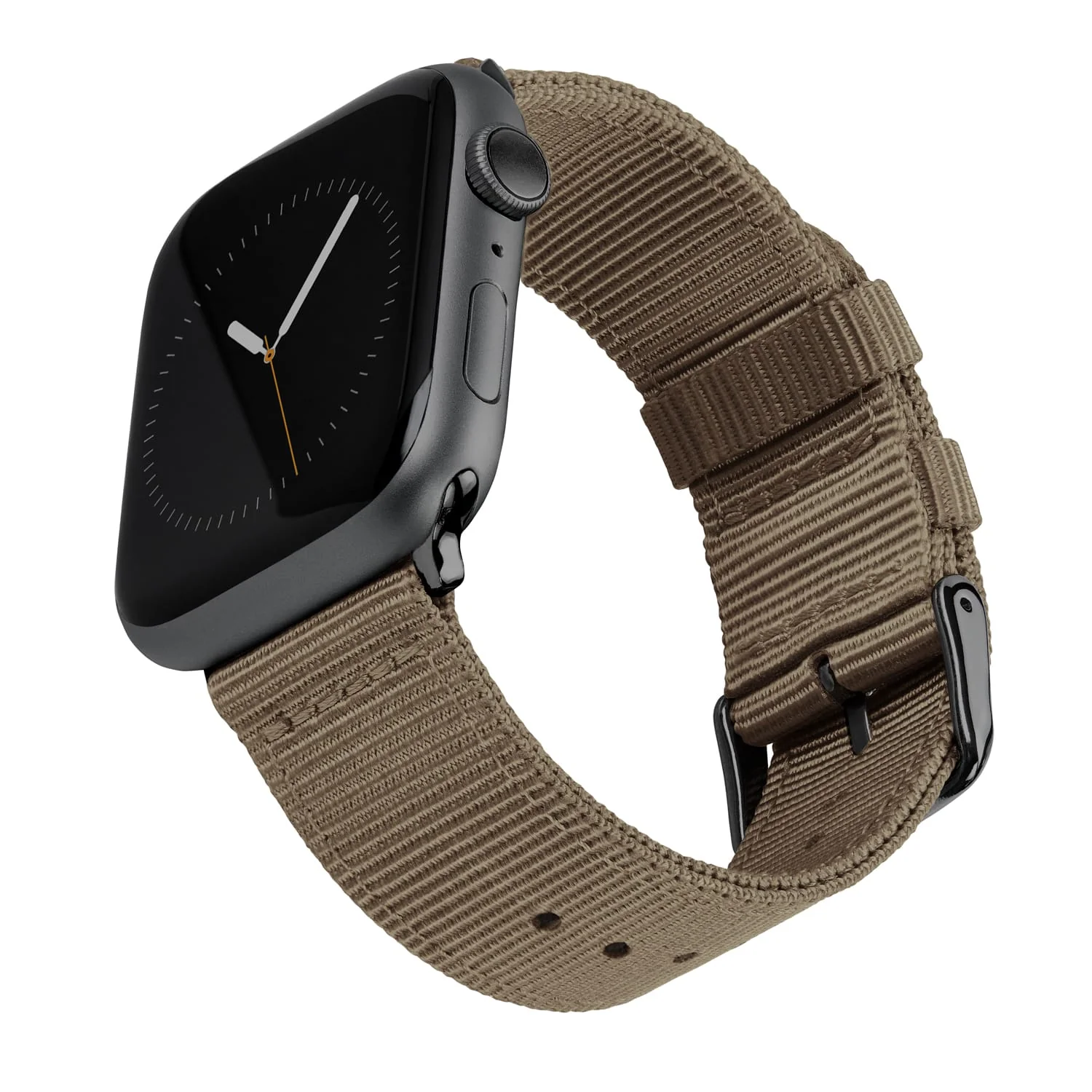 Apple Watch Nylon Watch Band - Khaki/Black
