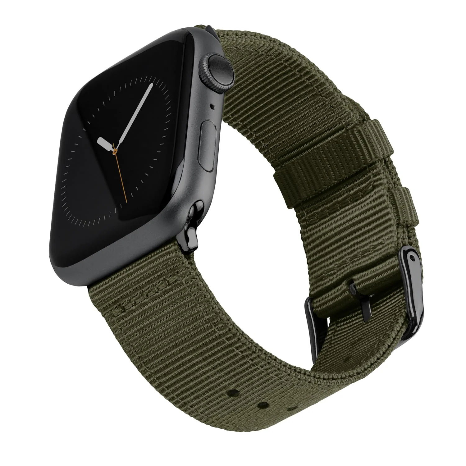 Apple Watch Nylon Watch Band - Olive/Black