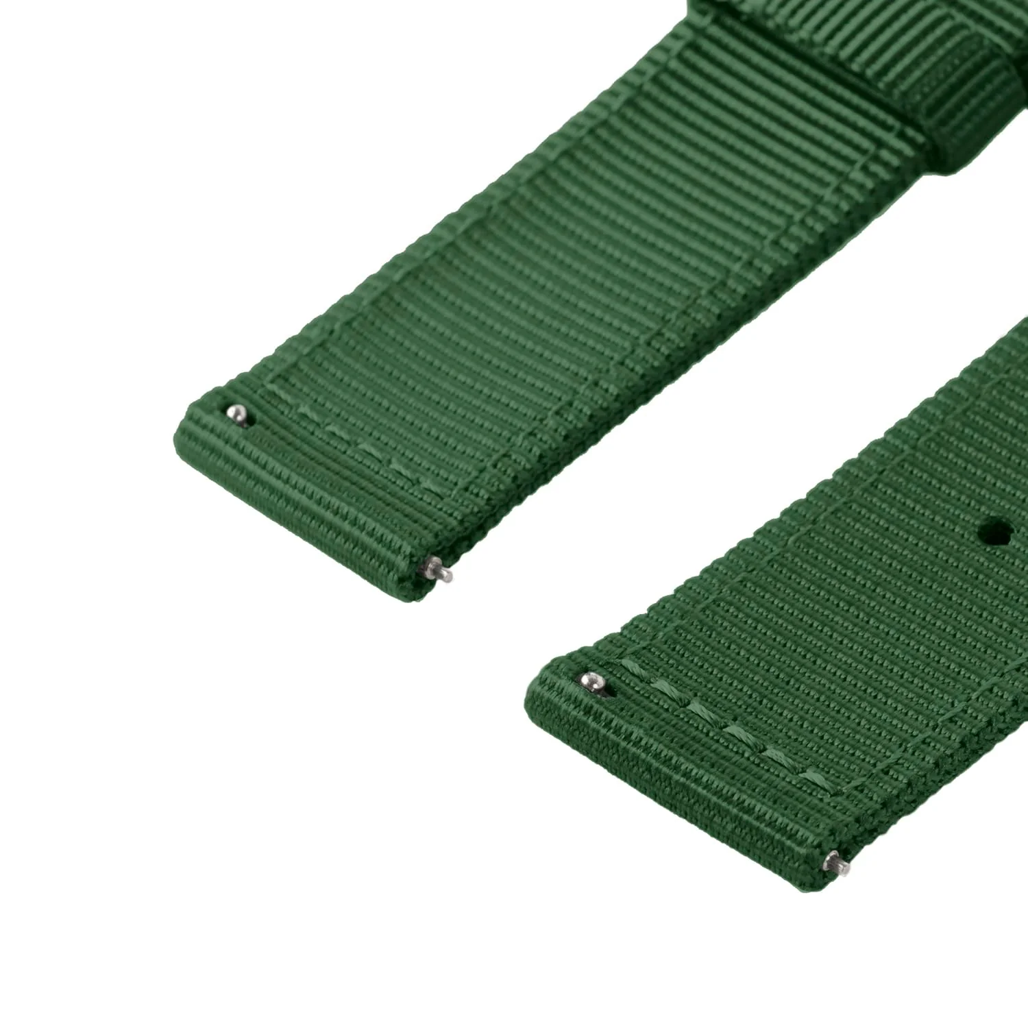 Quick Release Nylon Watch Band - Forest Green - Image 8