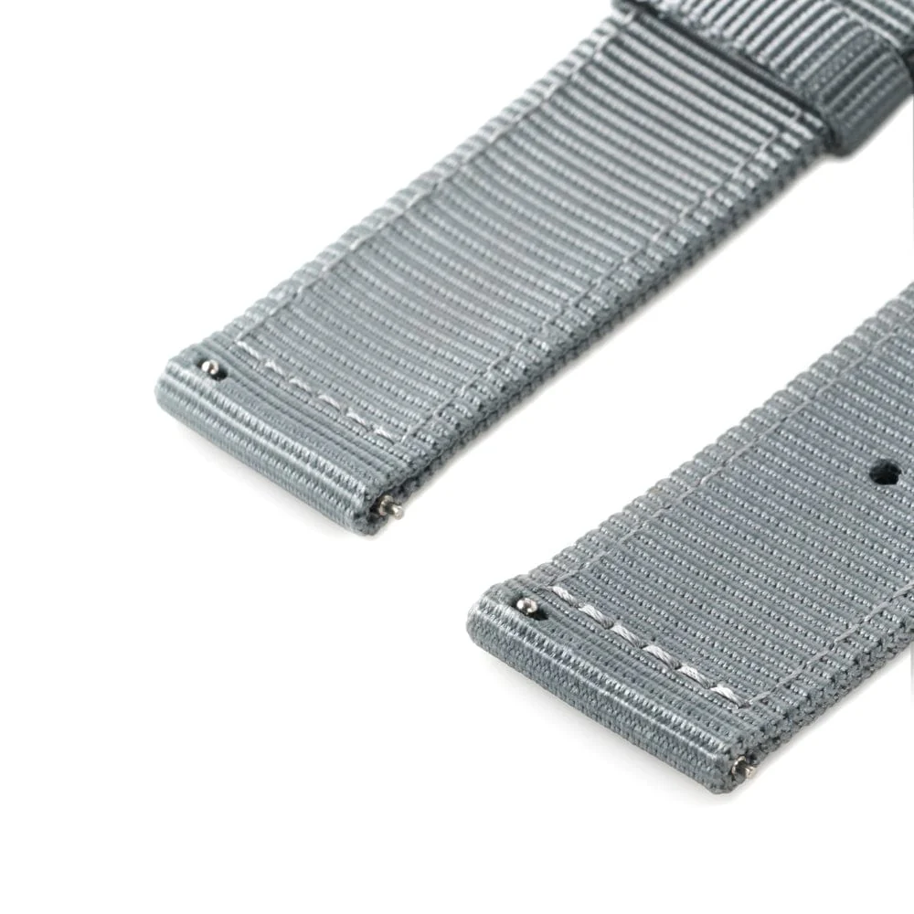 Quick Release Nylon Watch Band - Gray - Image 8
