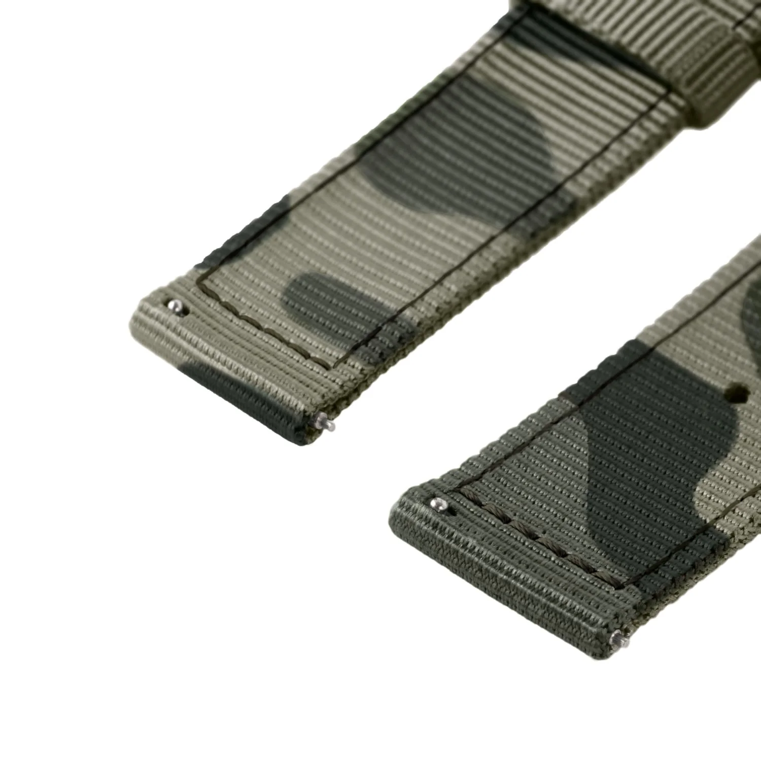 Quick Release Nylon Watch Band - Green Camo - Image 8