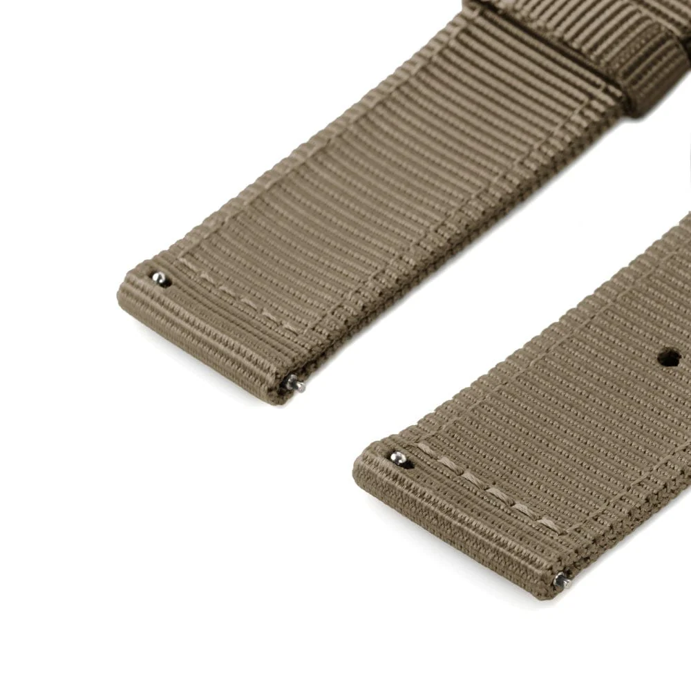 Quick Release Nylon Watch Band - Khaki - Image 8