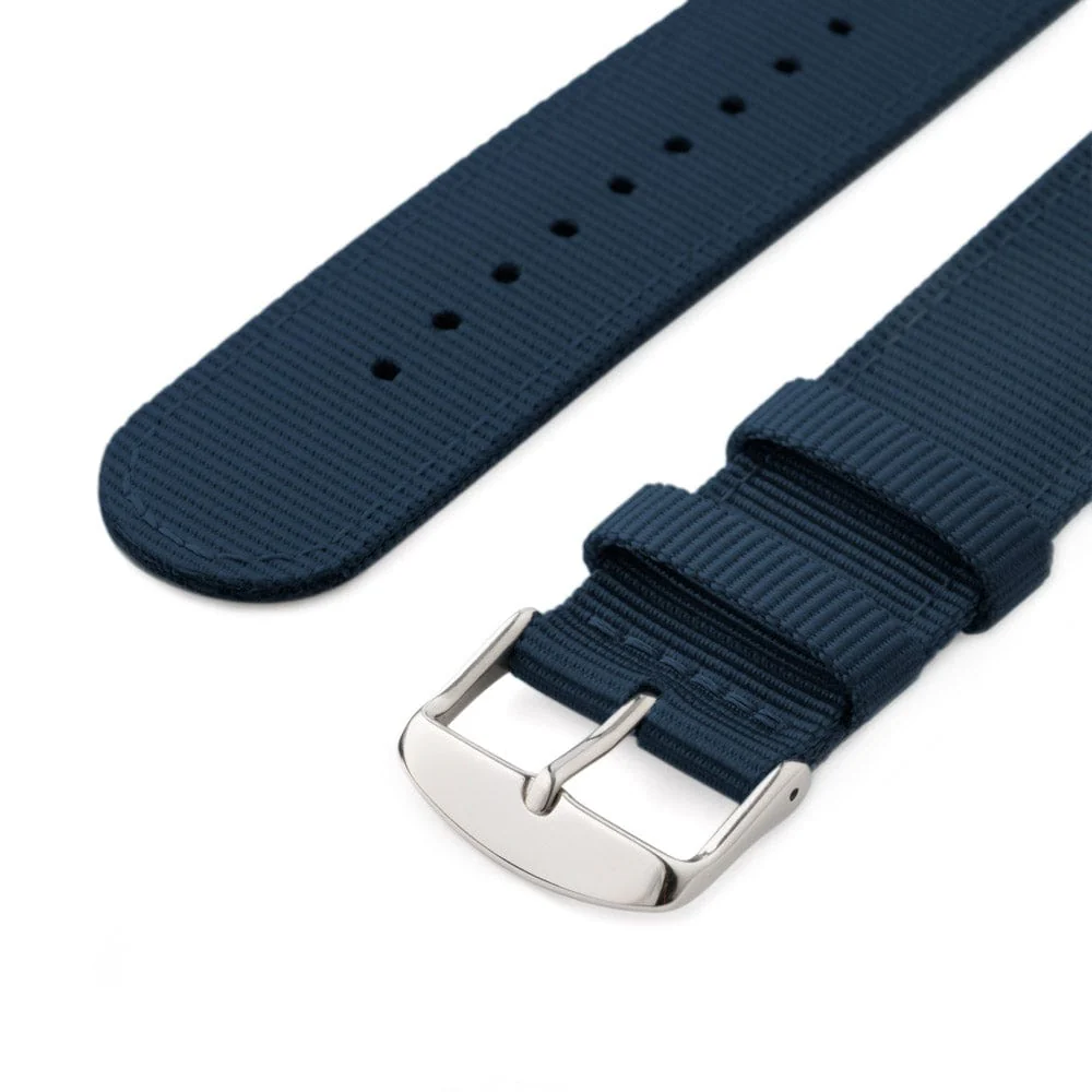Quick Release Nylon Watch Band - Navy - Image 6