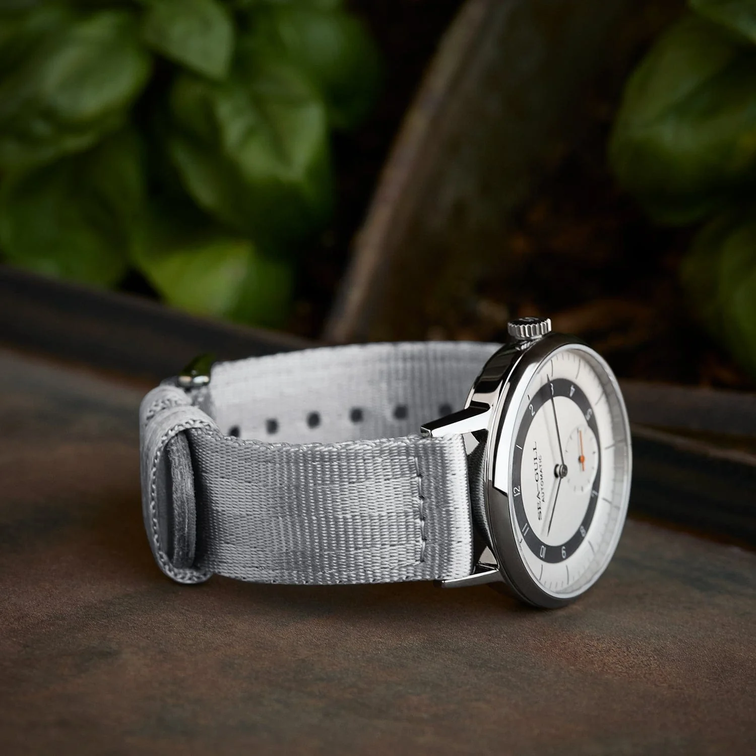 Quick Release Seat Belt Nylon Watch Band - Gray - Image 3