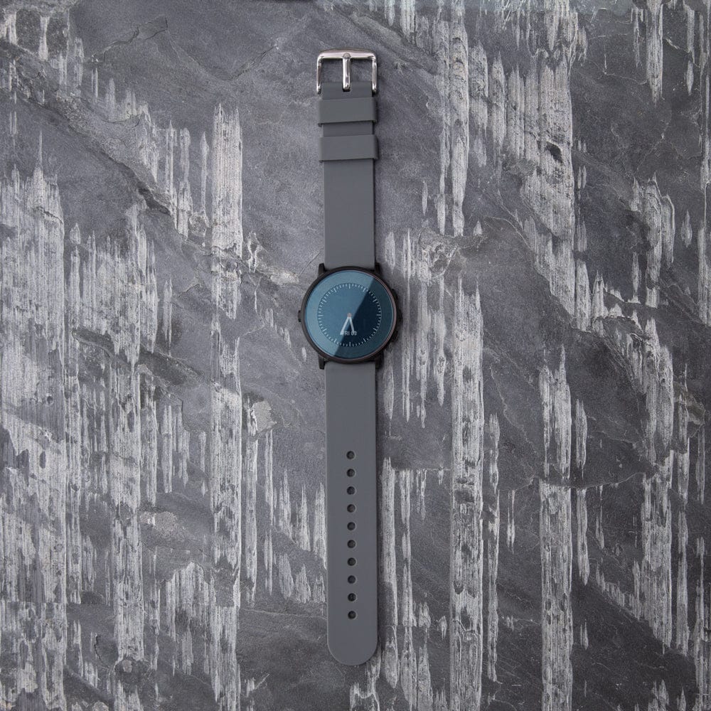 Quick Release Silicone Watch Band - Graphite - Image 3