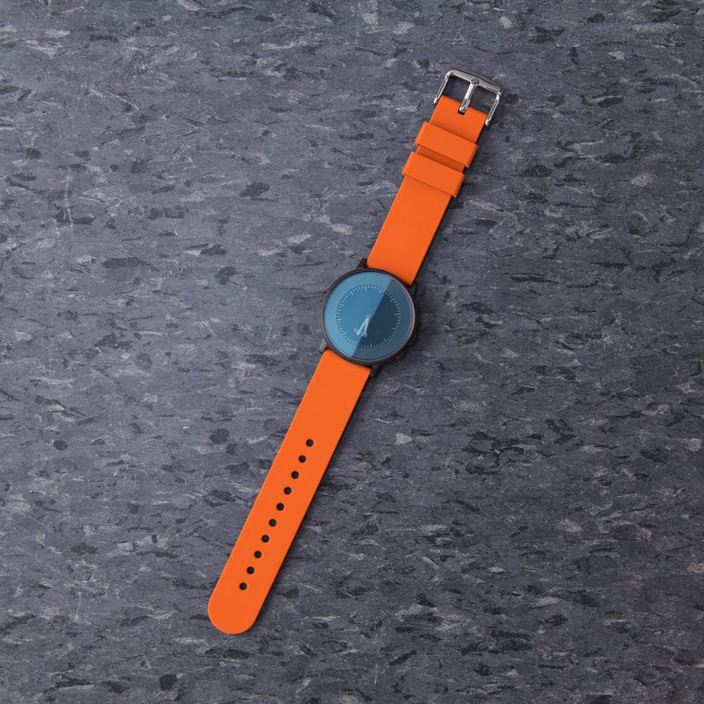 Quick Release Silicone Watch Band - Portland Orange - Image 3