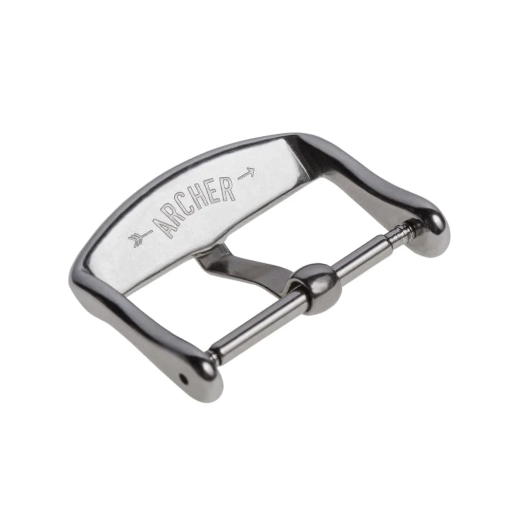 Stainless Steel Buckle - Brushed Stainless Add-On - Image 4