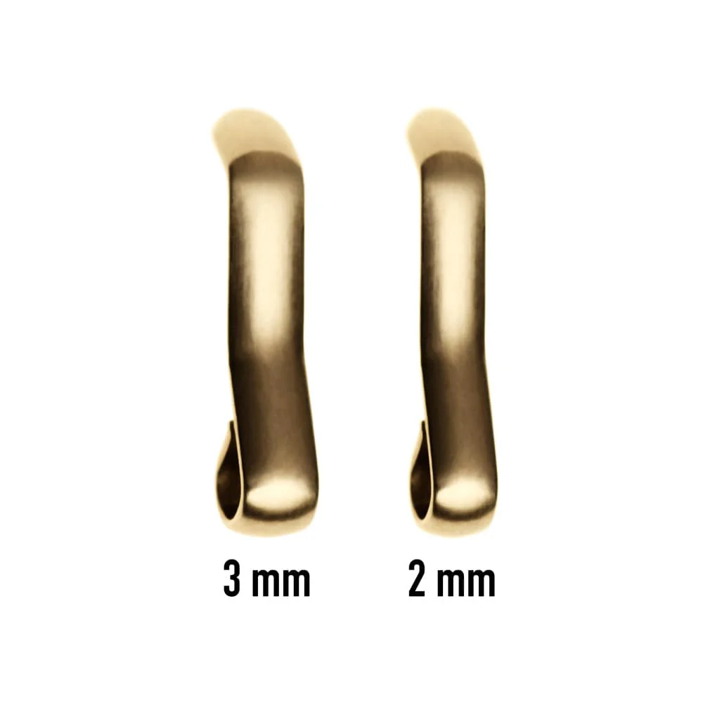 Stainless Steel Buckle - Matte Gold PVD Add-On - Image 5